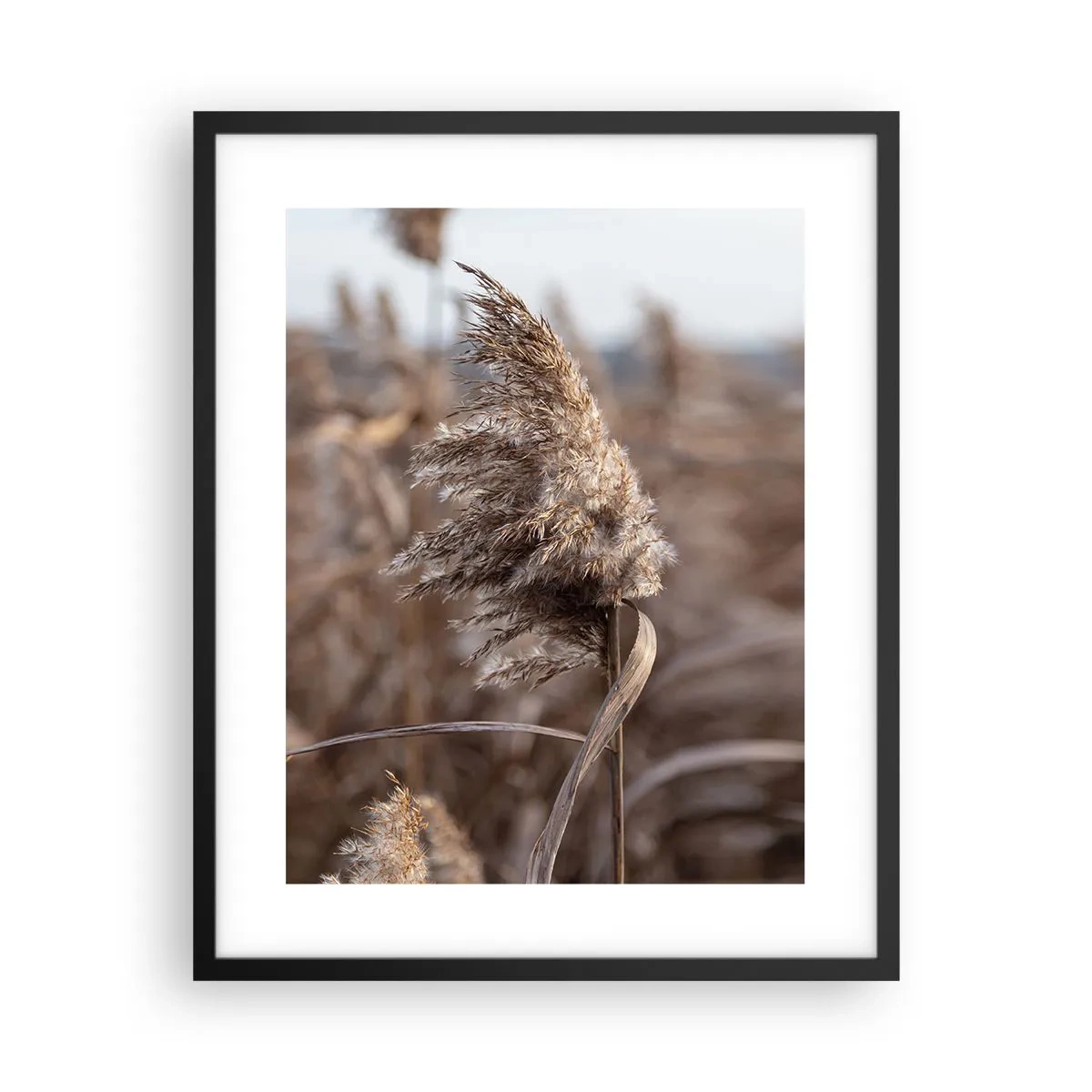 Plagát v čiernom ráme - Čas odletieť s vetrom - 40x50 cm