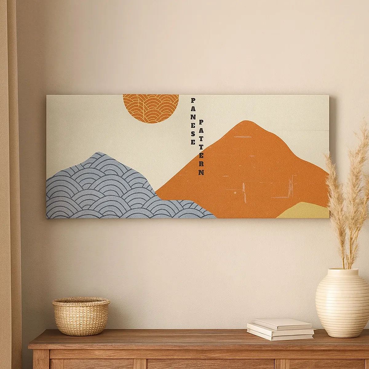 Obraz na plátne - V japonskom duchu - 30x30 cm