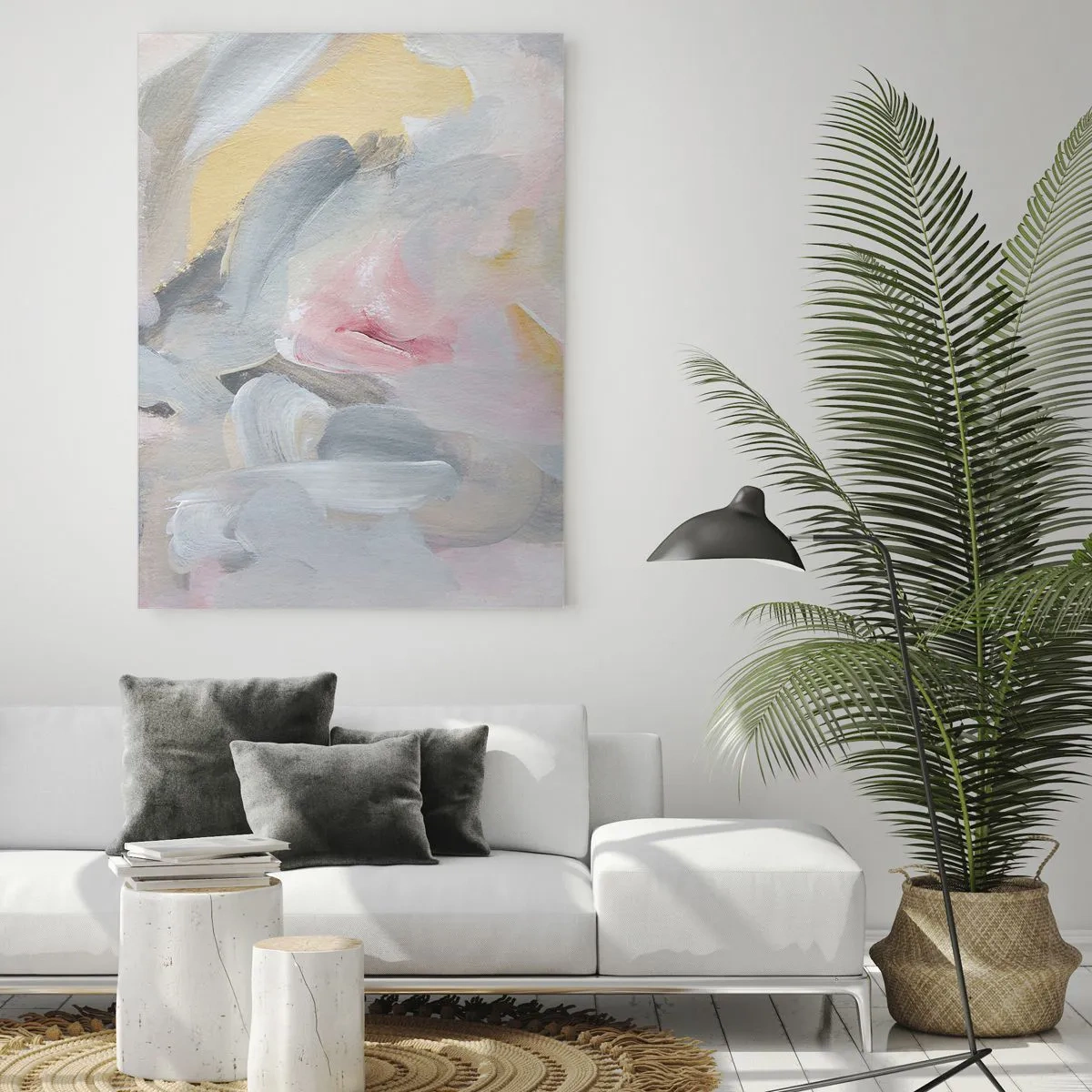 Obraz na skle - V pastelovom svete - 70x100 cm