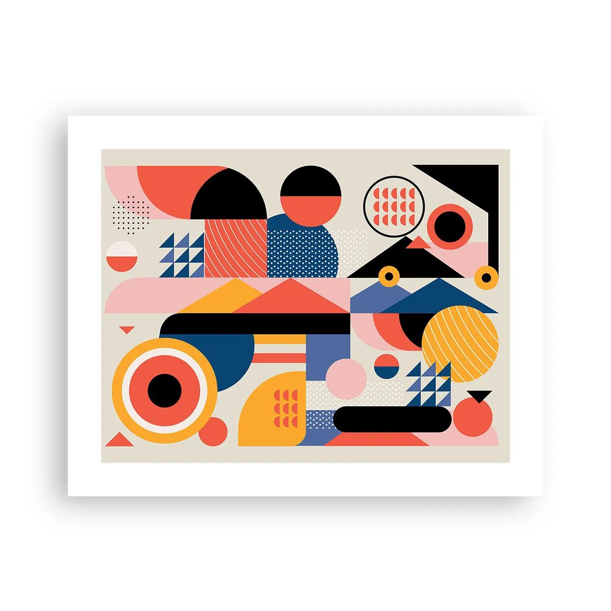 Plagát - Kompozícia: poďme sa hrať - 50x40 cm