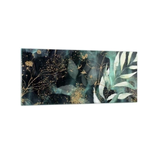 Obraz na skle - Kúzelná záhrada - 120x50 cm