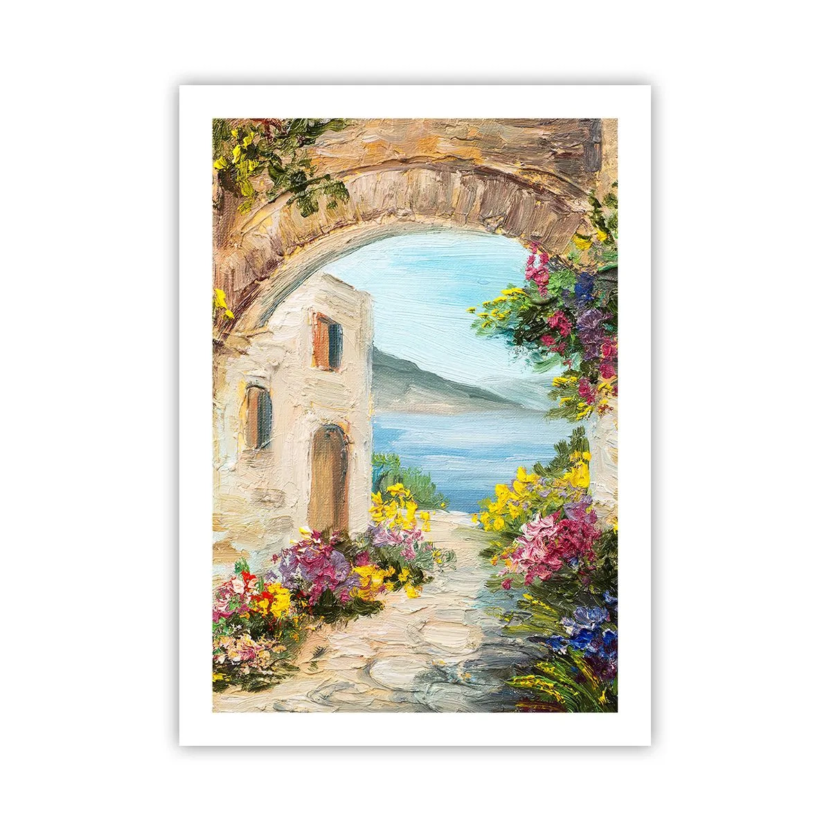 Plagát - Pôvab pobrežnej krajiny - 50x70 cm