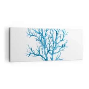 Obraz na plátne - Morský filigrán - 100x40 cm