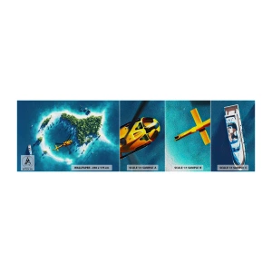 Vzorka fototapety Premium Sand - Kúp si ostrov - Krajina, ostrov, Pláž - 100x30 cm