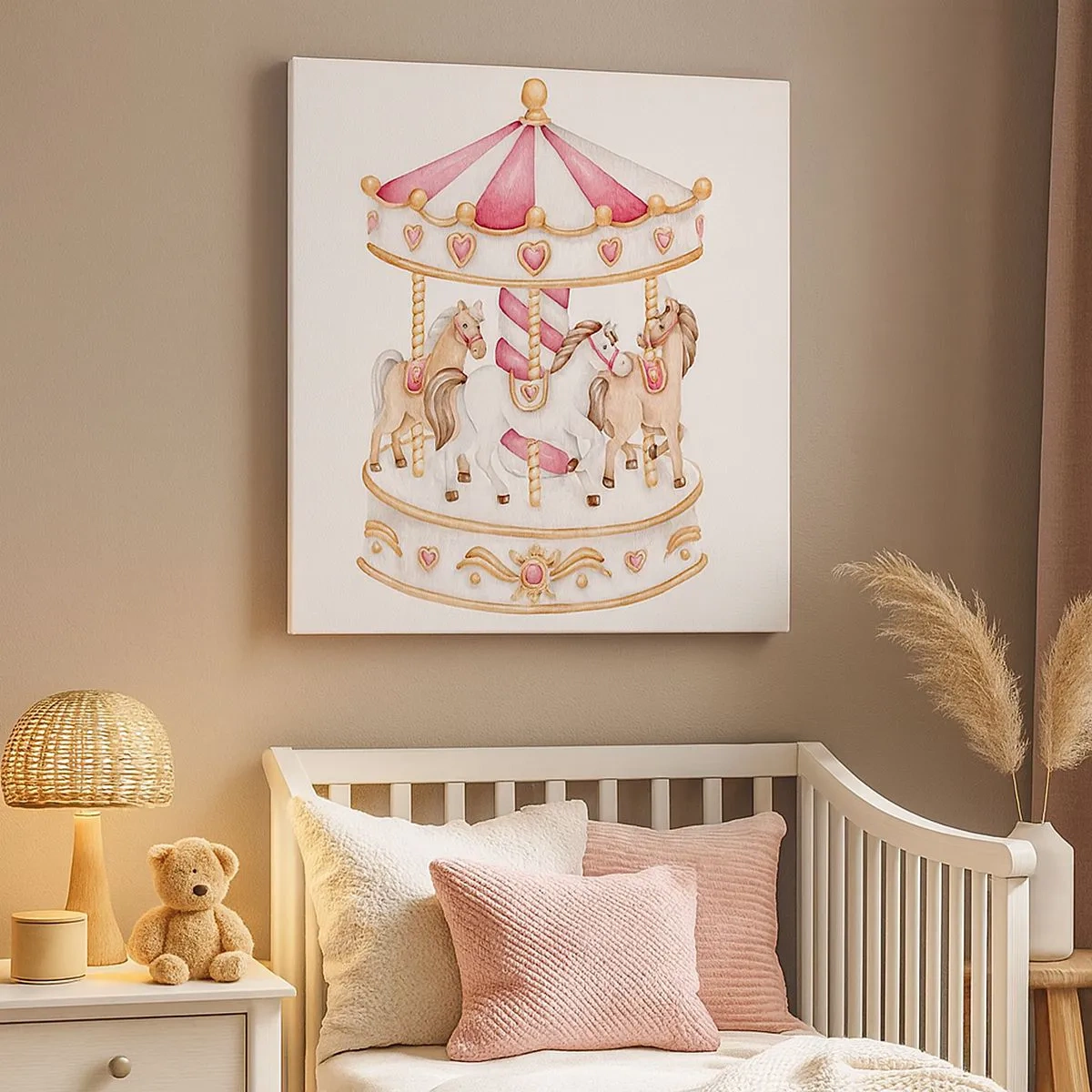 Obraz na plátne - Sladký svet detstva - 30x30 cm