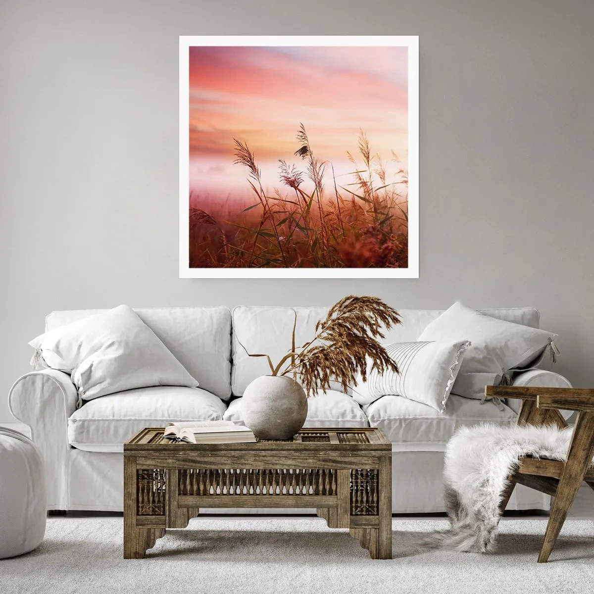 Plagát - Draci, púpavy a vietor - 40x40 cm