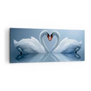 Obraz na plátne - Čas na lásku - 120x50 cm