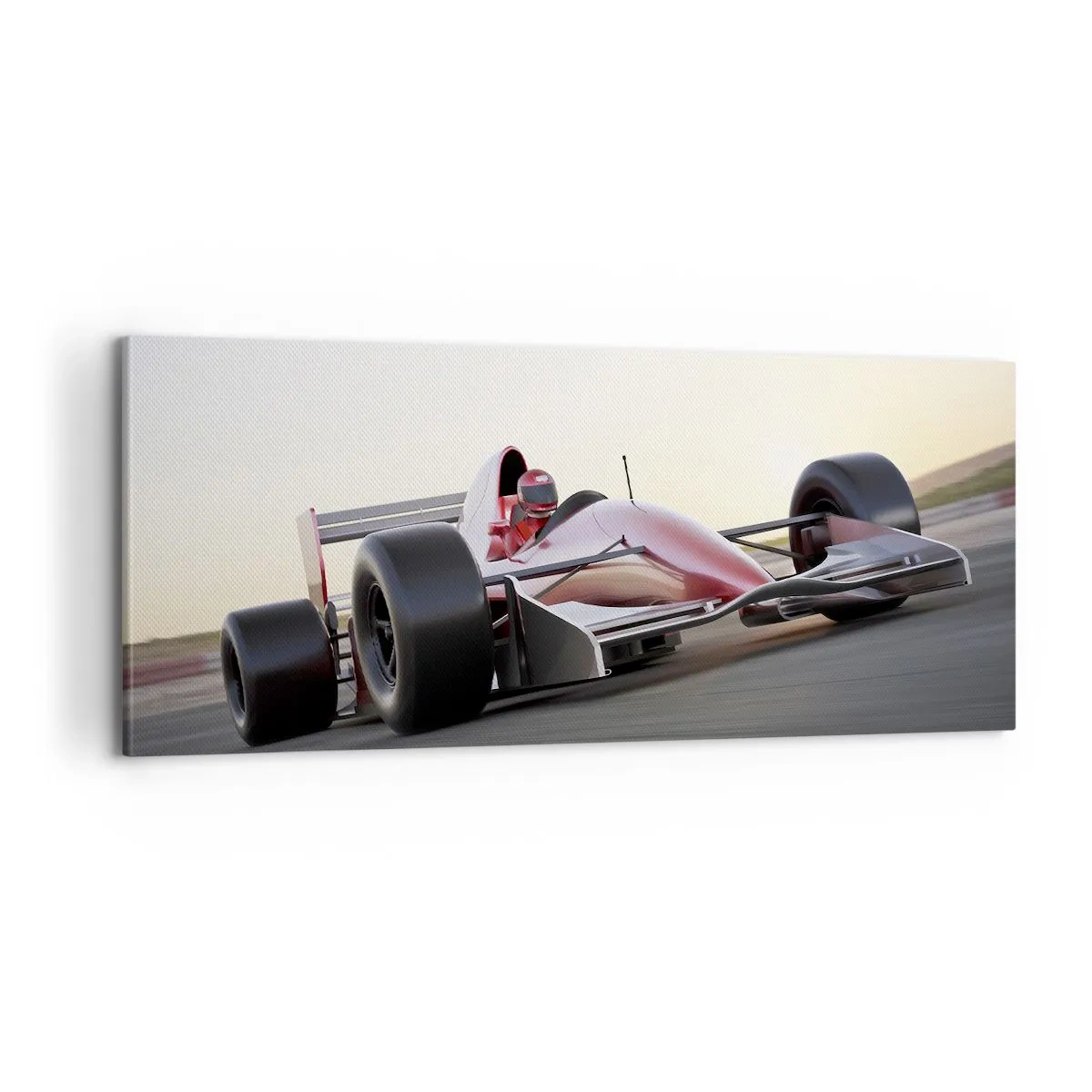 Obraz na plátne - Vždy víťaz - 100x40 cm