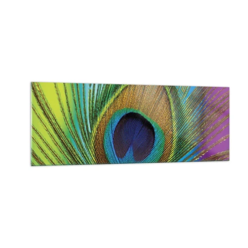 Obraz na skle - Tvárou v tvár - 140x50 cm