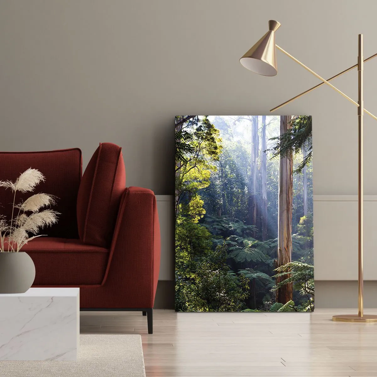 Obraz na plátne - Poviedka lesa - 45x80 cm