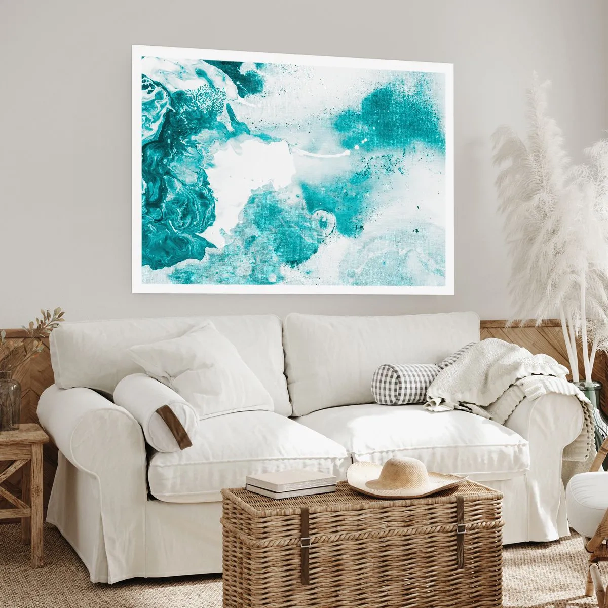 Plagát - Povodie modrej - 70x50 cm