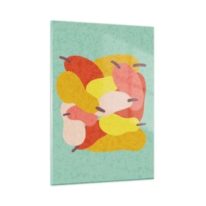 Obraz na skle - Ochutnajte letné slnko - 50x70 cm