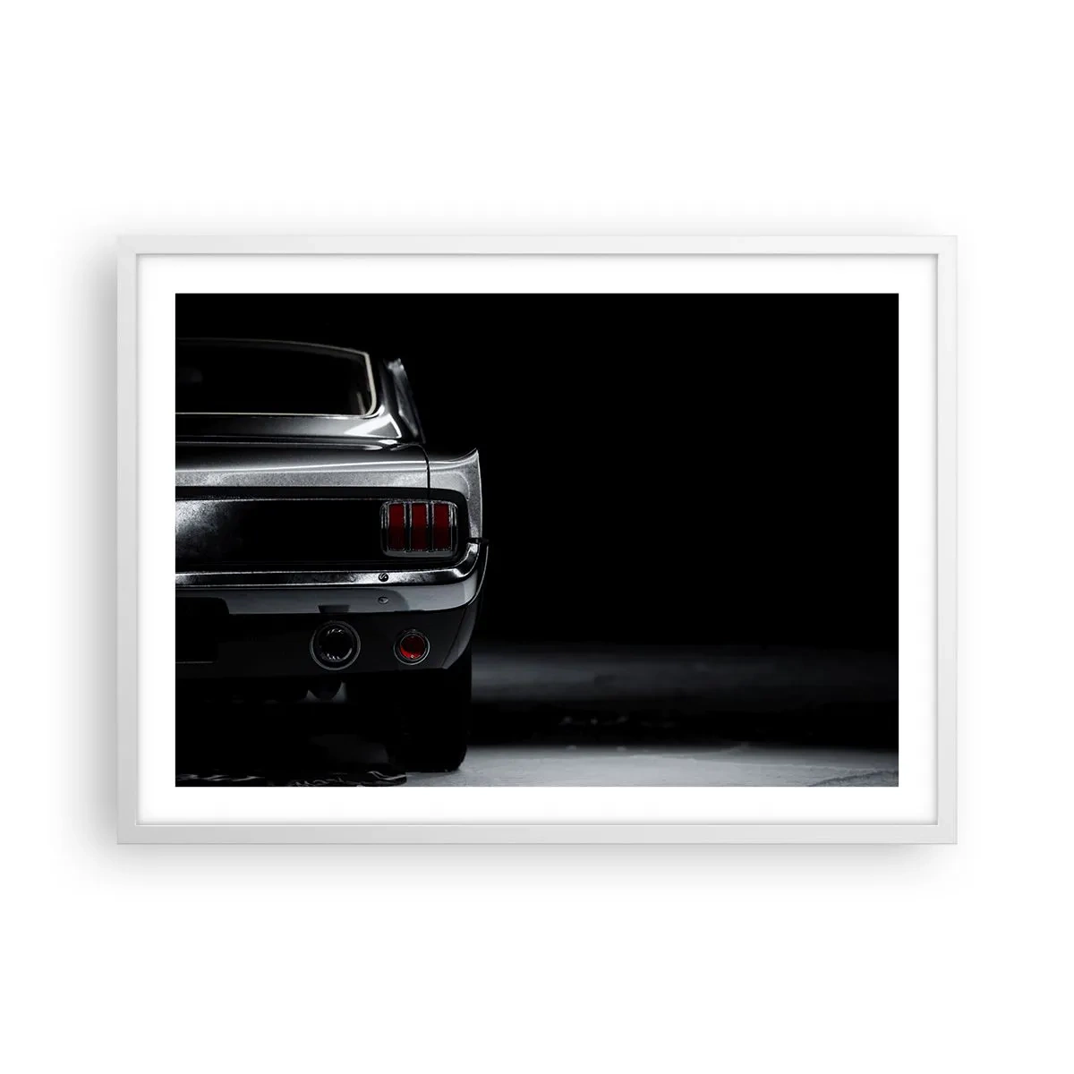 Plagát v bielom ráme - Kúzlo klasiky - 70x50 cm