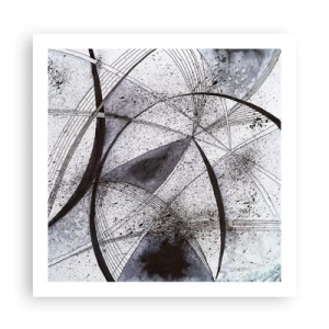Plagát - Futuristická fantázia - 60x60 cm