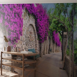 Fototapeta Standard Eco - Stretnime sa čo najrýchlejšie - Mesto, Kvety, Taliansko - 500x350 cm