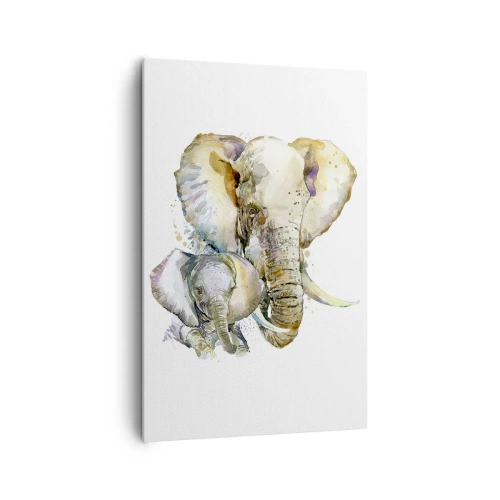 Obraz na plátne - Najlepšie je u mamy - 80x120 cm