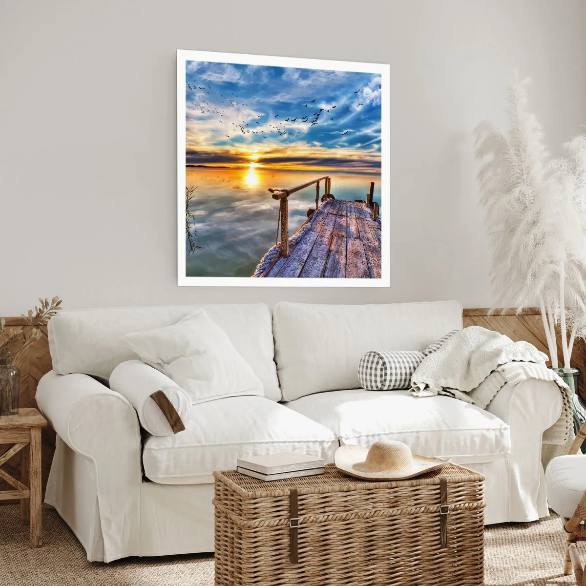 Plagát - Vietor ide odpočívať - 40x40 cm