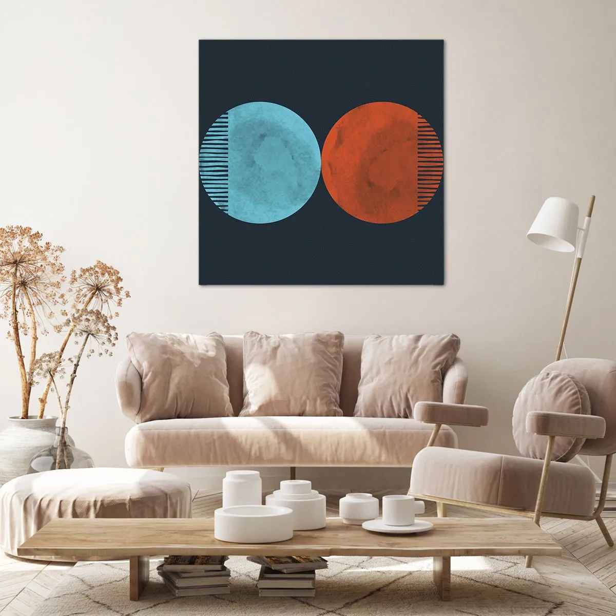 Obraz na plátne - Iba geometria? - 50x50 cm