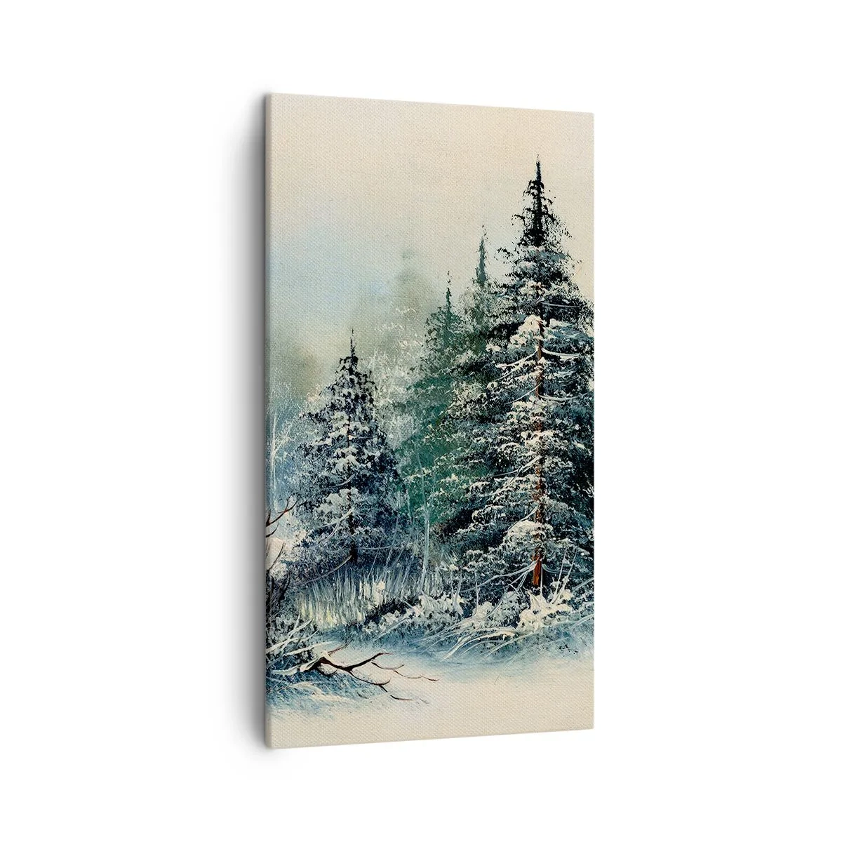 Obraz na plátne - Pripravenie na Vianoce - 45x80 cm