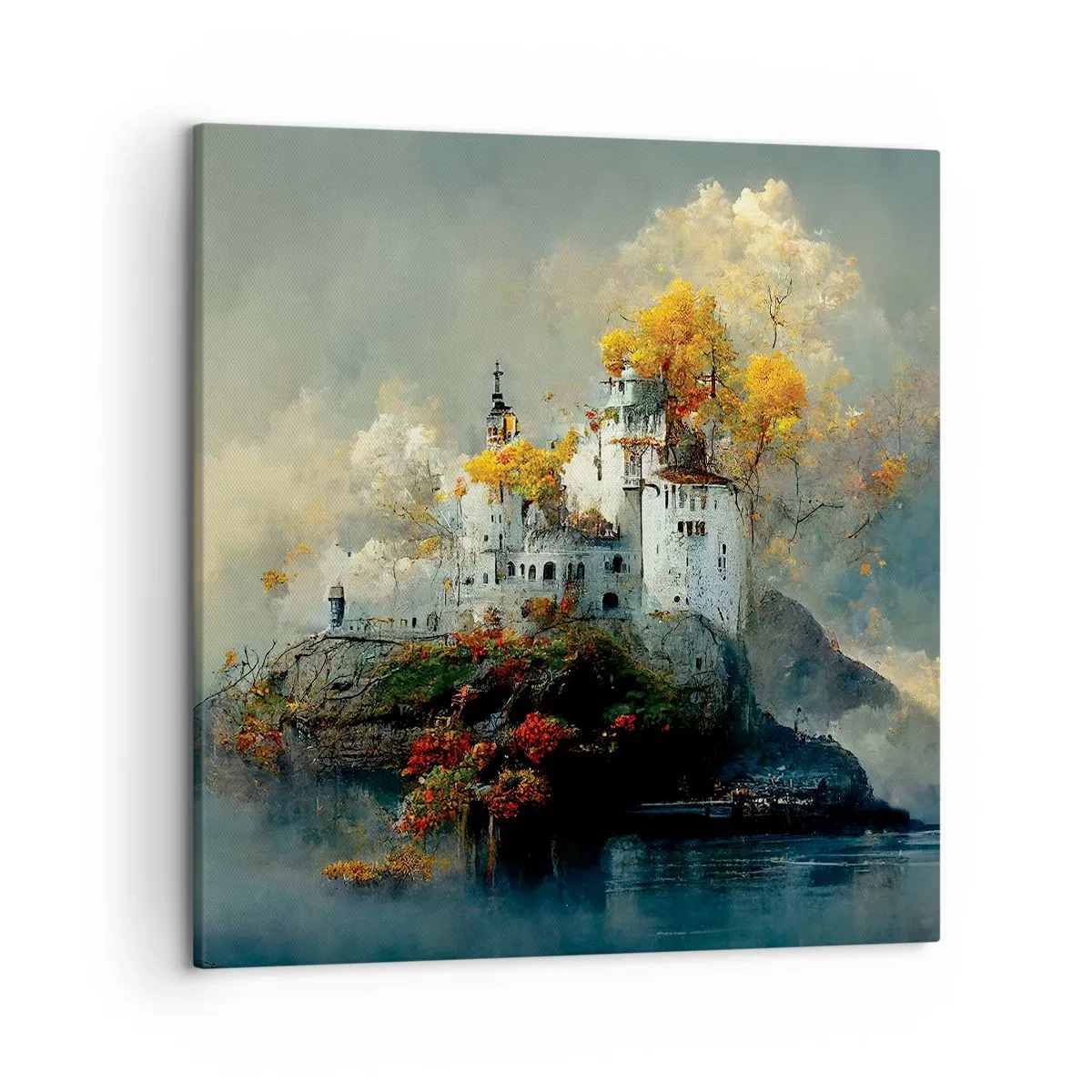 Obraz na plátne - Začiatok romantického príbehu - 50x50 cm