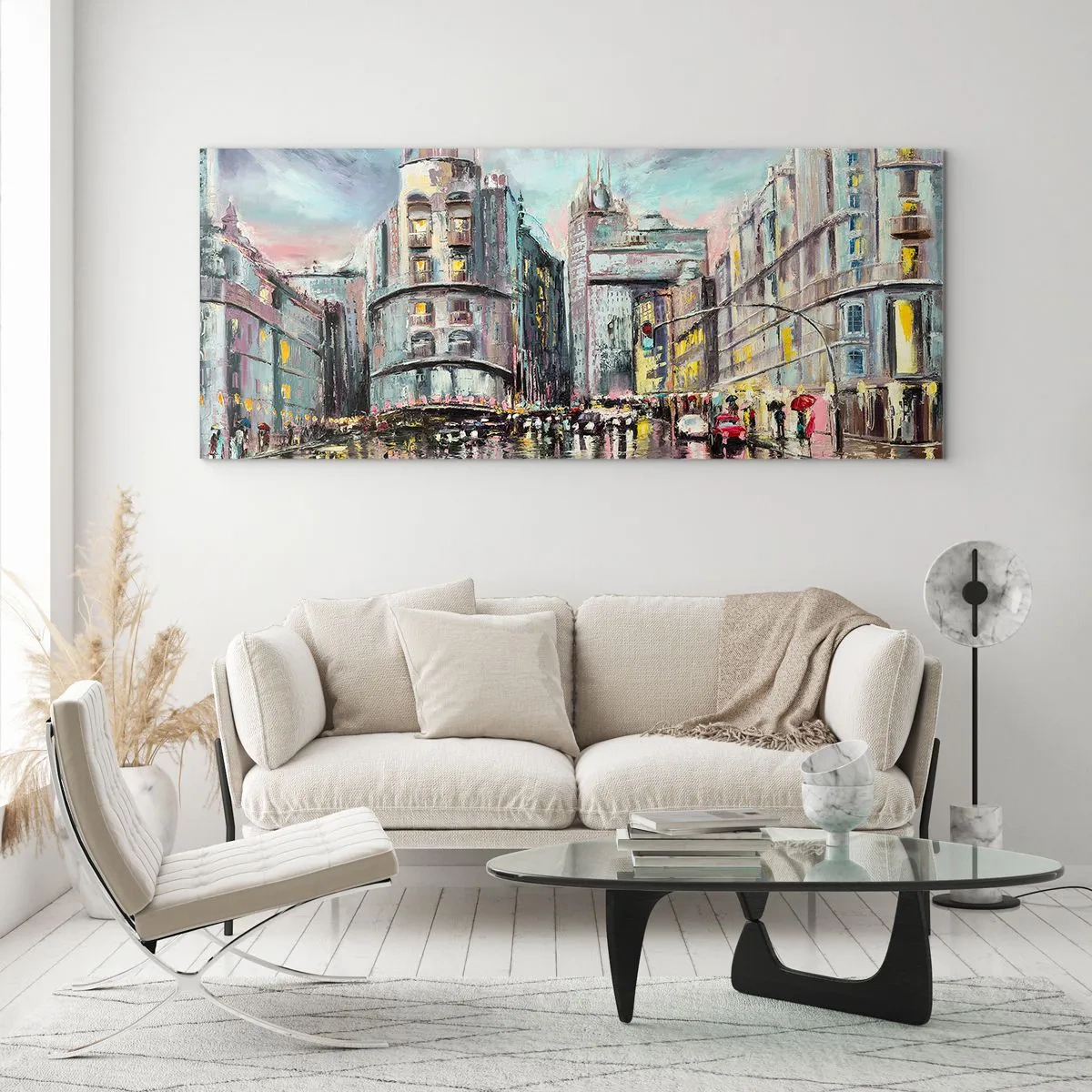 Obraz na skle - To bude vydarený večer - 100x40 cm
