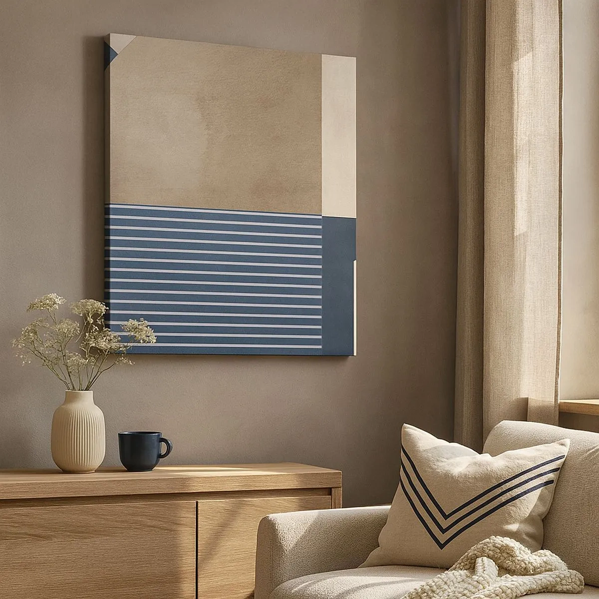 Obraz na plátne - Kompozícia jednoduchosti a guľatosti - 30x30 cm