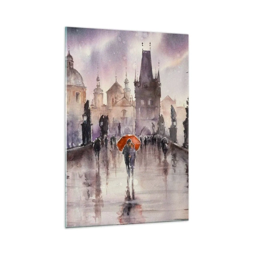 Obraz na skle - Ľudia sa nemenia - 70x100 cm