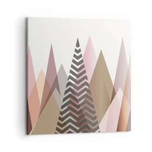 Obraz na plátne - Pyramidálny pohľad - 60x60 cm