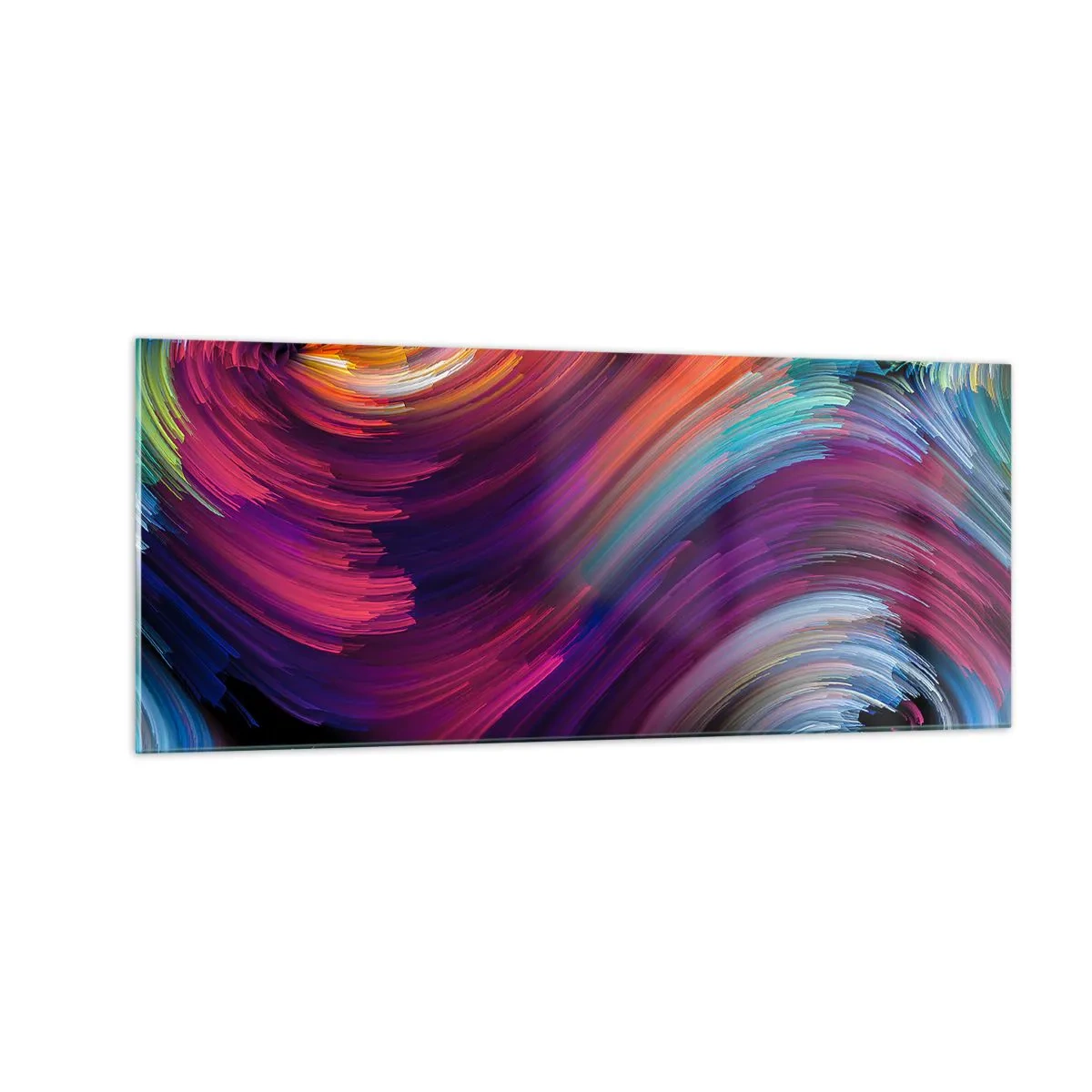 Obraz na skle - Začiatok nového sveta - 100x40 cm