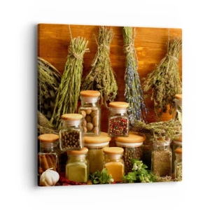 Obraz na plátne - Kuchynské kúzla - 40x40 cm