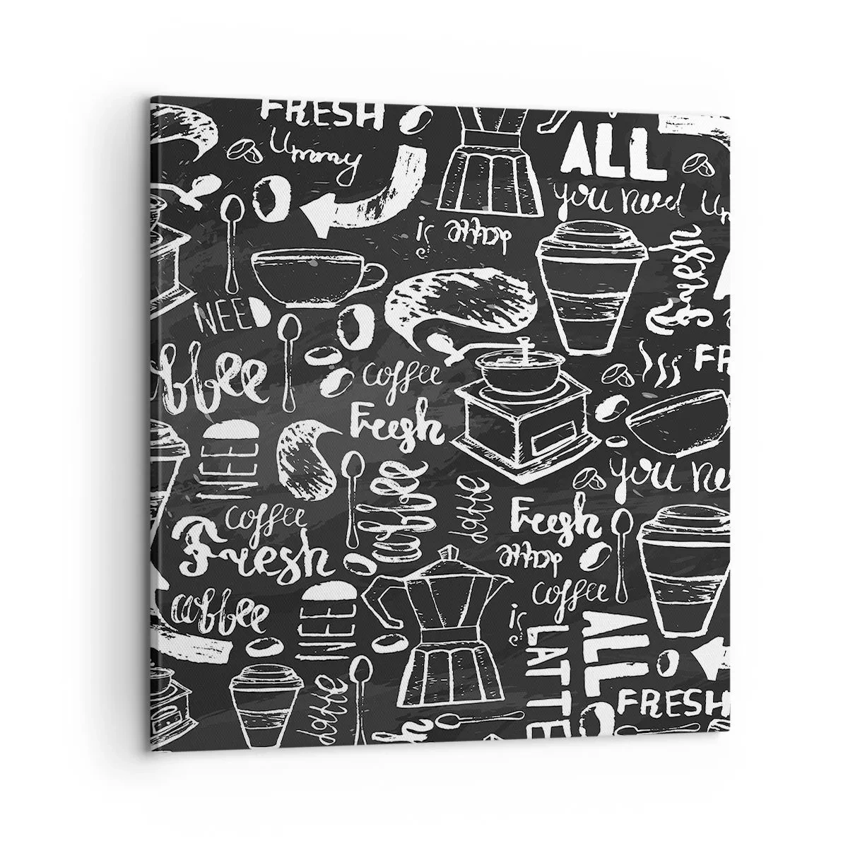 Obraz na plátne - All you need is… - 60x60 cm
