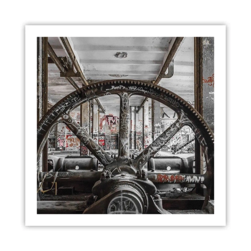 Plagát - Tajný život továrne - 60x60 cm