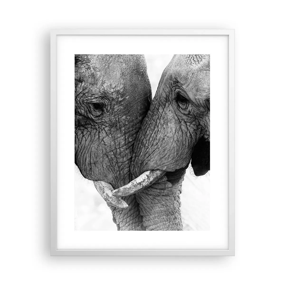 Plagát v bielom ráme - Úprimné vyznanie - 40x50 cm