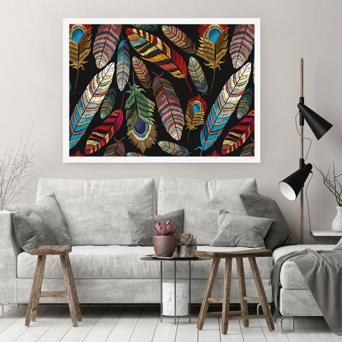 Plagát - Vtáčí karneval - 100x70 cm