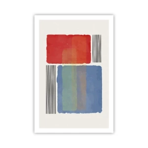 Plagát - Duch a písmeno geometrie - 61x91 cm