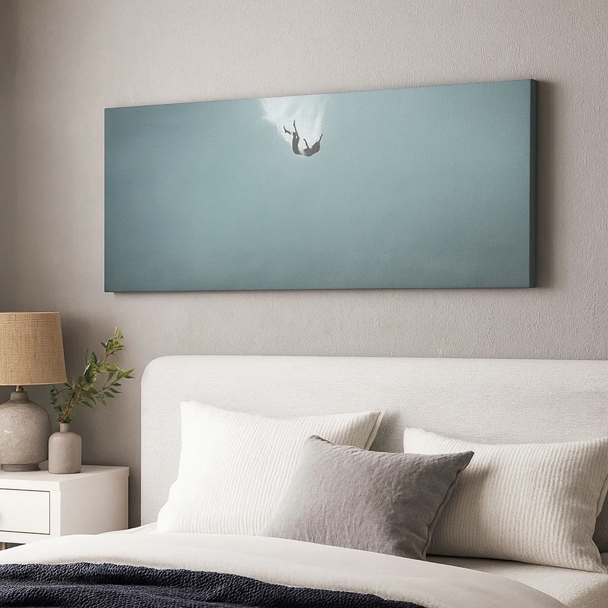 Obraz na plátne - V objatí oceánu - 30x30 cm