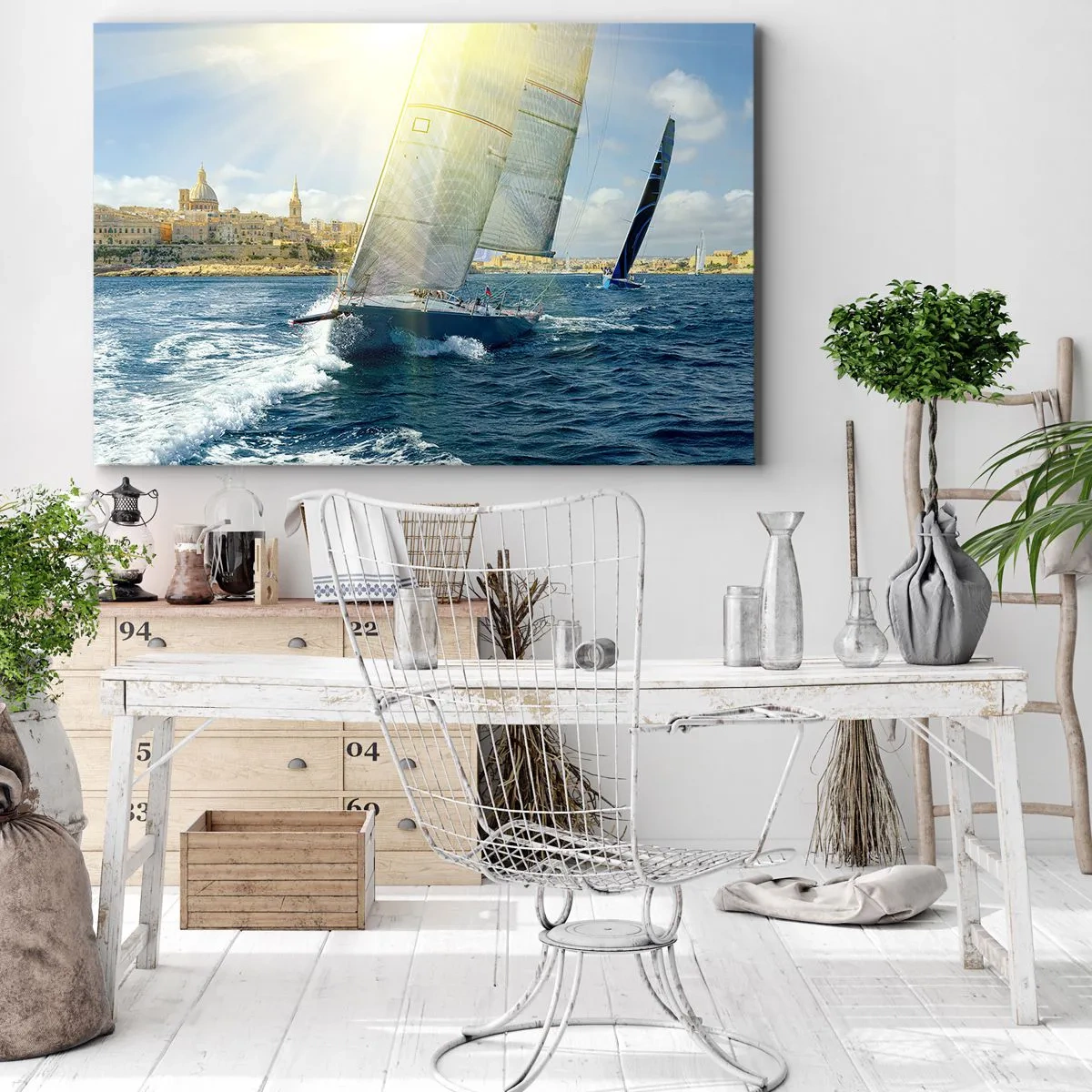 Obraz na plátne - Čas odísť z mesta - 120x80 cm