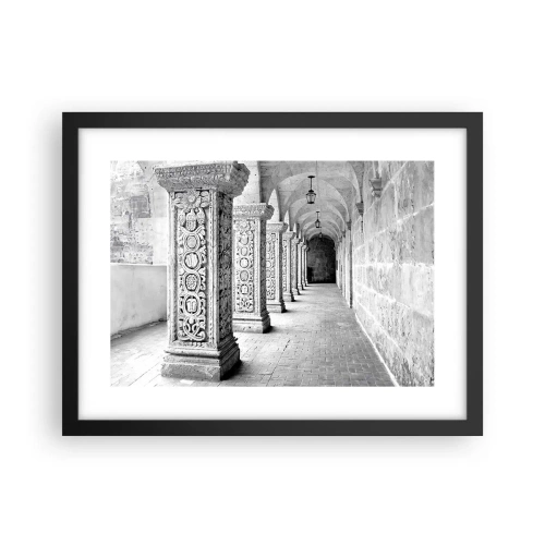 Plagát v čiernom ráme - Kam…? - 40x30 cm