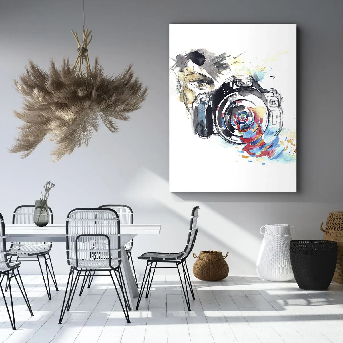 Obraz na plátne - Okom objektívu - 50x70 cm