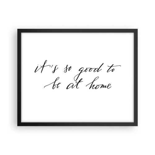 Plagát v čiernom ráme - Celá pravda - 50x40 cm