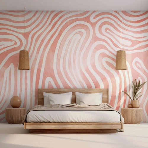 Fototapeta Premium Sand - V koralovom labyrinte - Minimalizmus, Moderné umenie, Abstrakcia - 200x140 cm