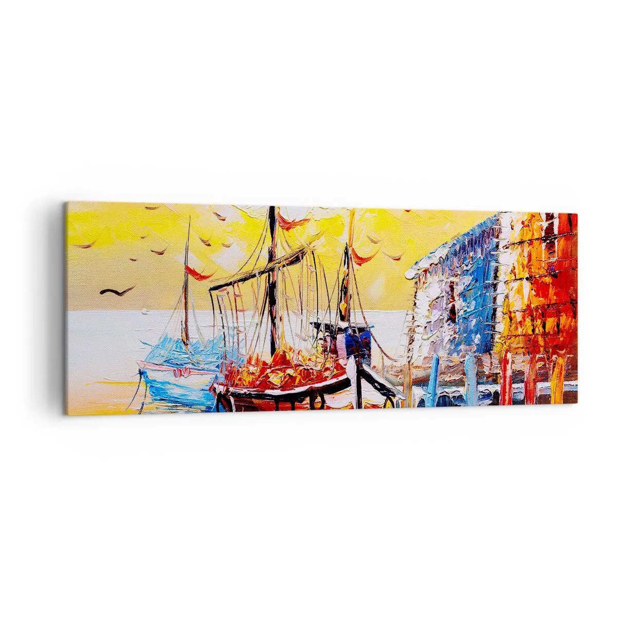 Obraz na plátne - Šťastný návrat - 140x50 cm