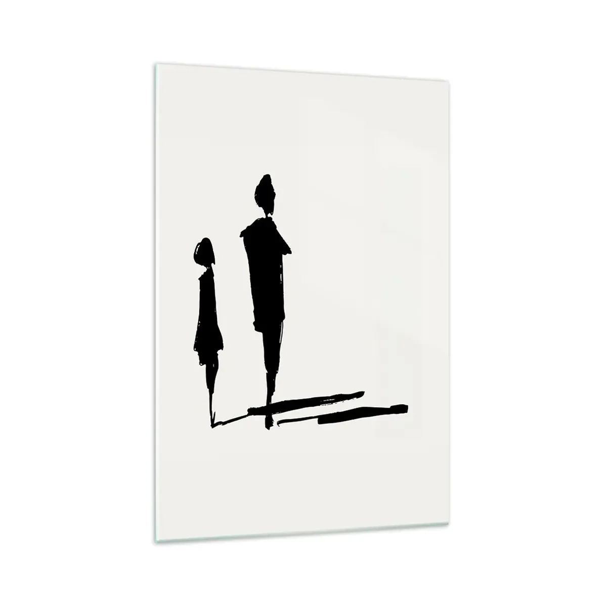 Obraz na skle - Určite spolu? - 70x100 cm