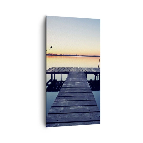 Obraz na plátne - To bol dobrý deň - 55x100 cm