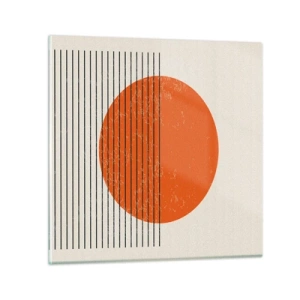 Obraz na skle - Vždy slnko - 60x60 cm