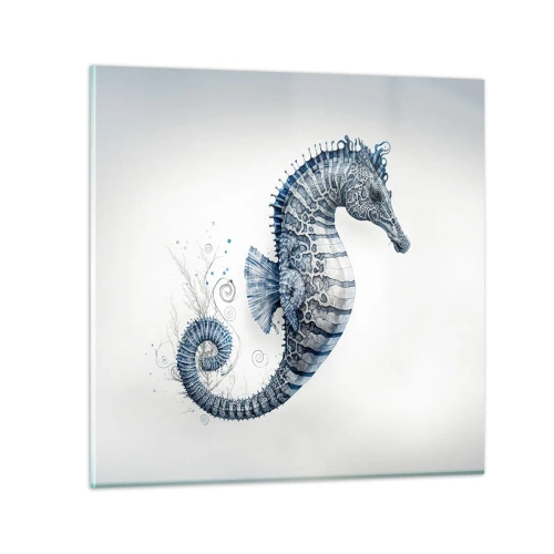 Obraz na skle - Jemný vtip prírody - 30x30 cm