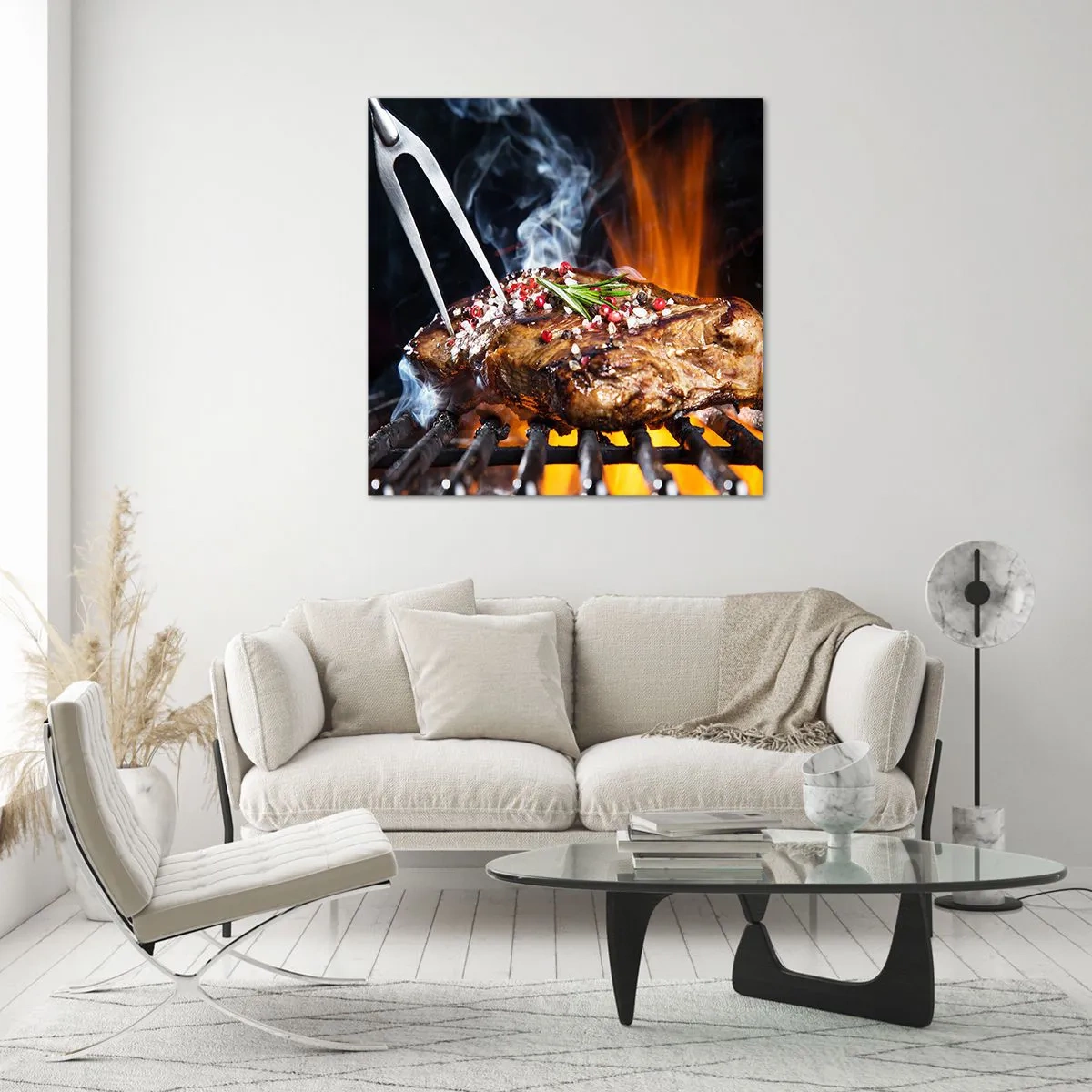 Obraz na skle - Šťavnaté a voňavé - 50x50 cm