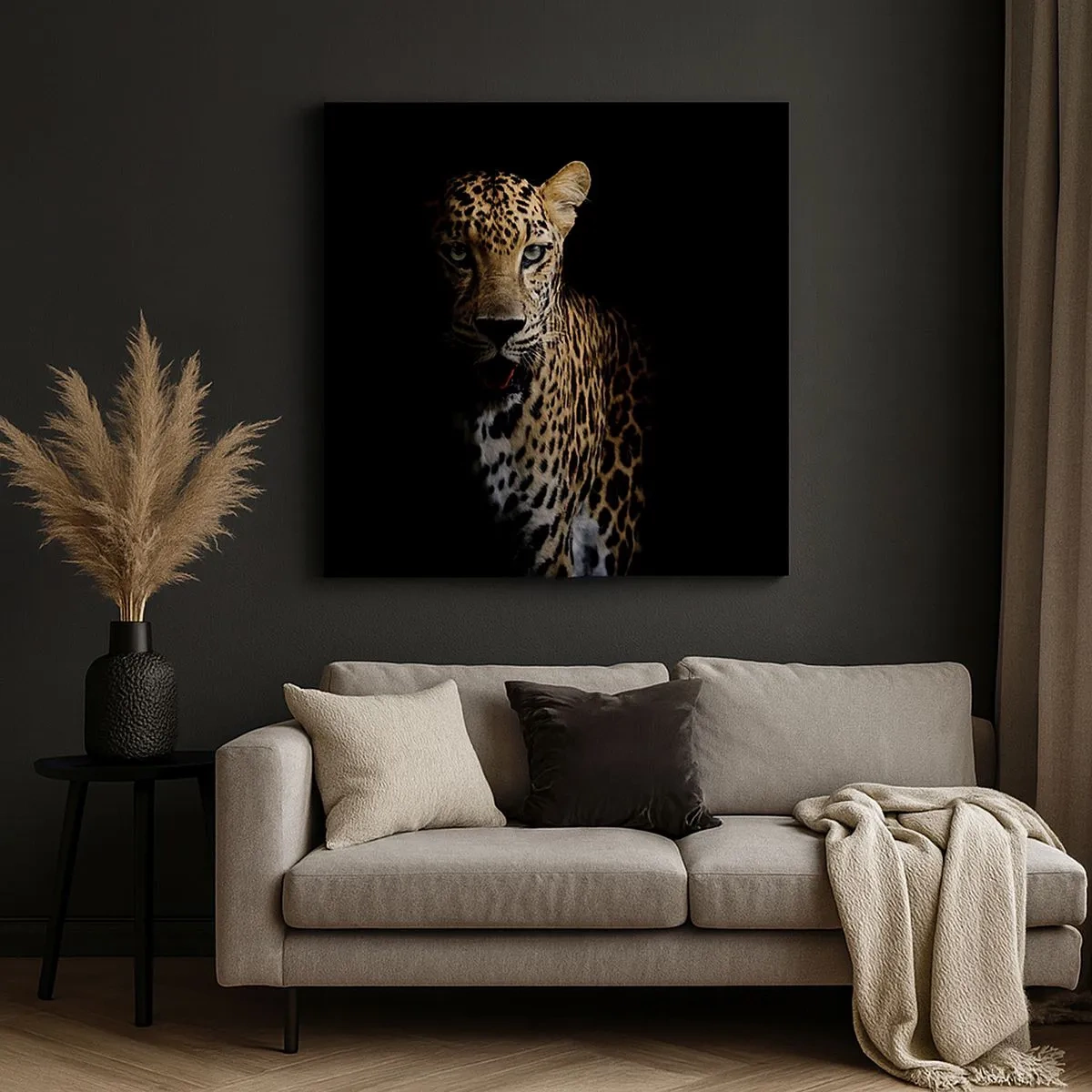 Obraz na plátne - Temná krása - 30x30 cm