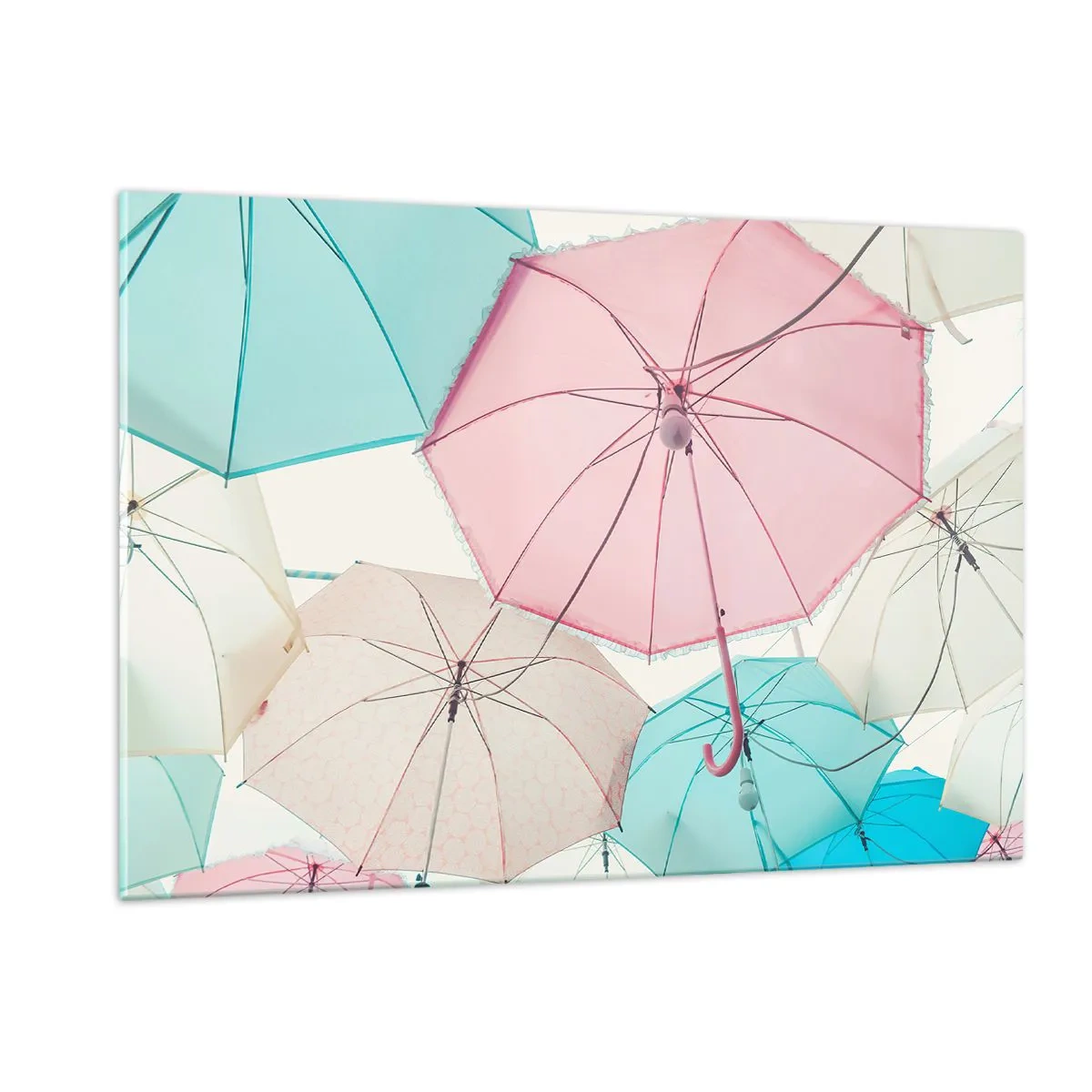 Obraz na skle - Občas slnko, občas dážď - 120x80 cm