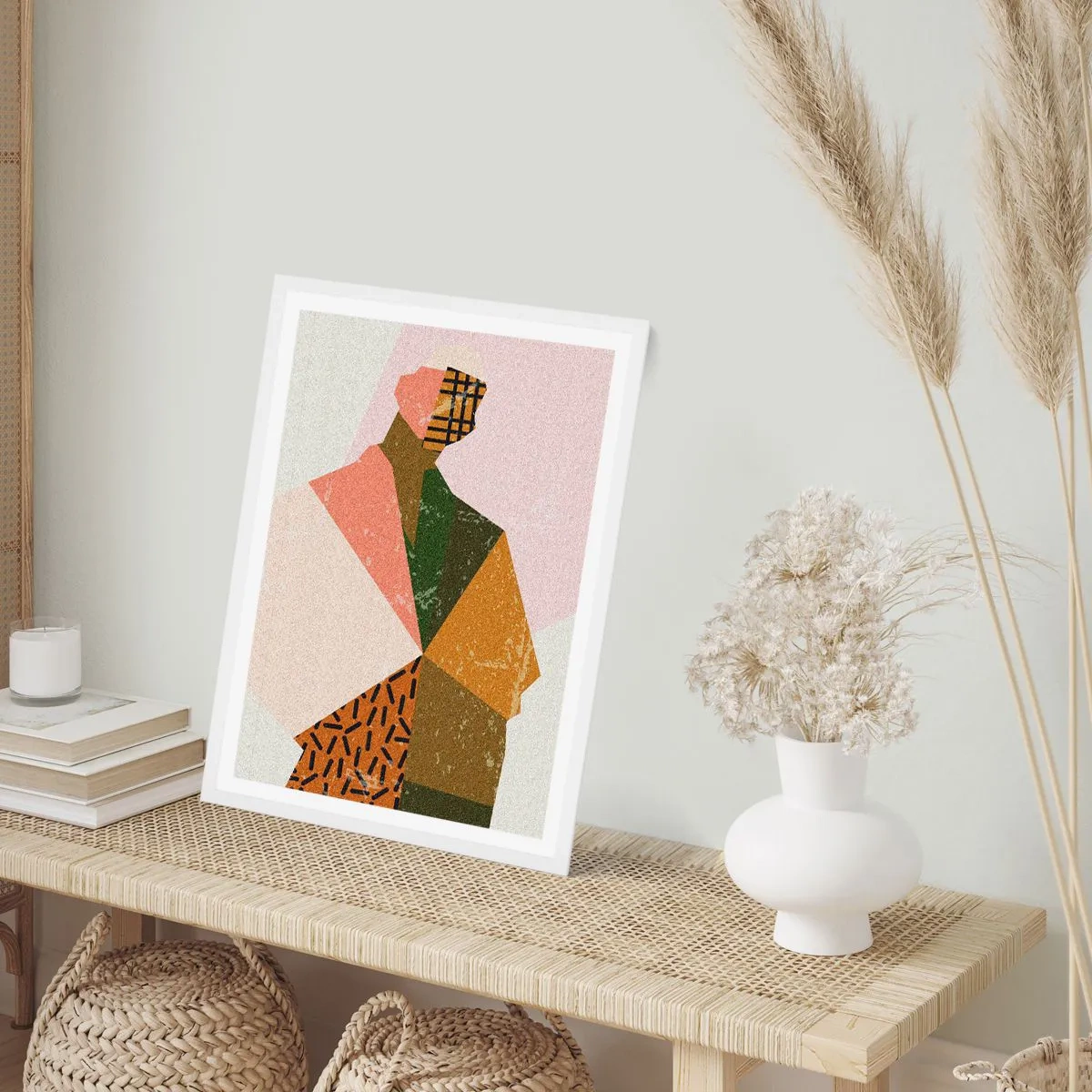 Plagát v bielom ráme - Človek – zložitá bytosť - 70x100 cm